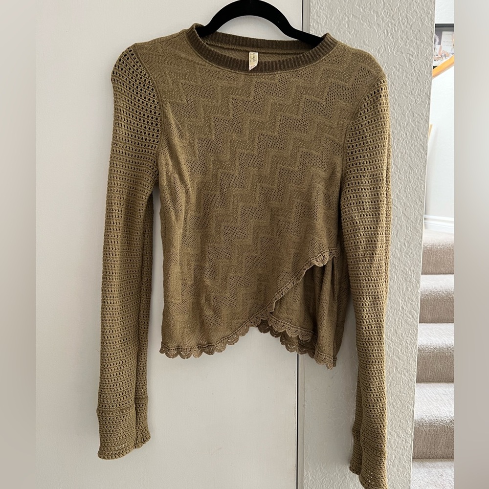Free people knit top
